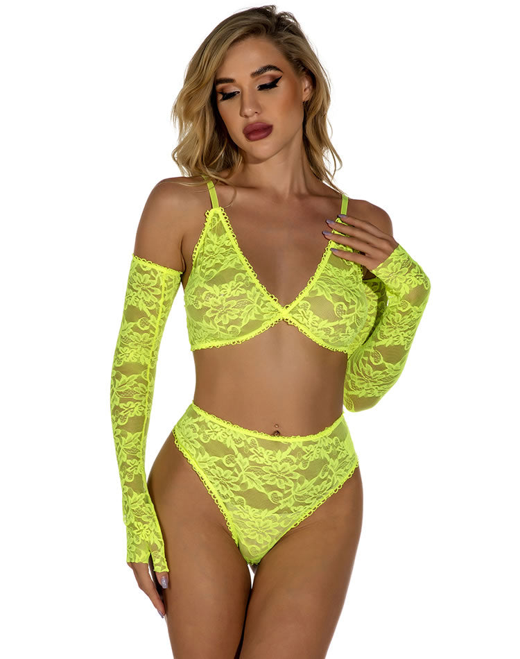 Lace with me Neon set