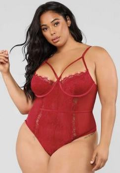 LGSOYR80875-4P Powder me Pink Lace Teddy