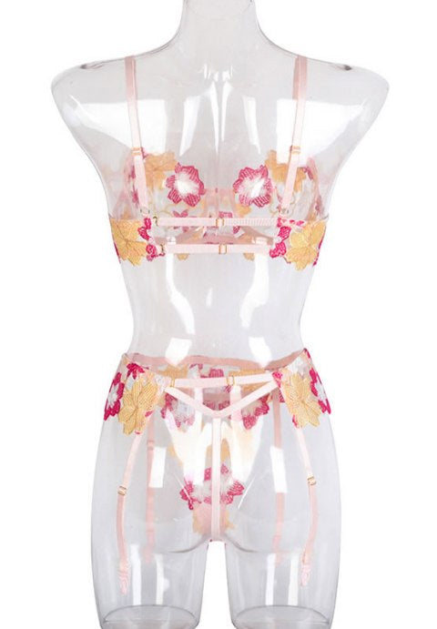 Dominate The Night Bra Set