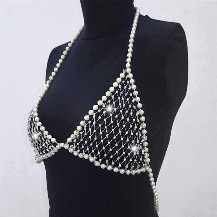 Shimmering Rhinestone Bralette