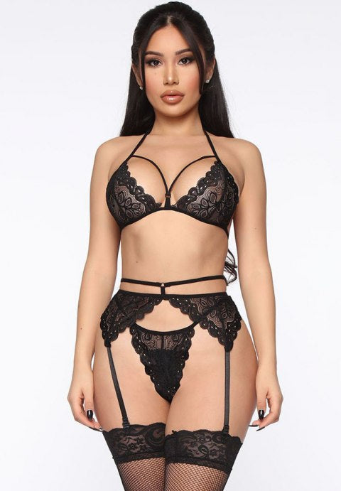 Braced for Lace Bra Set